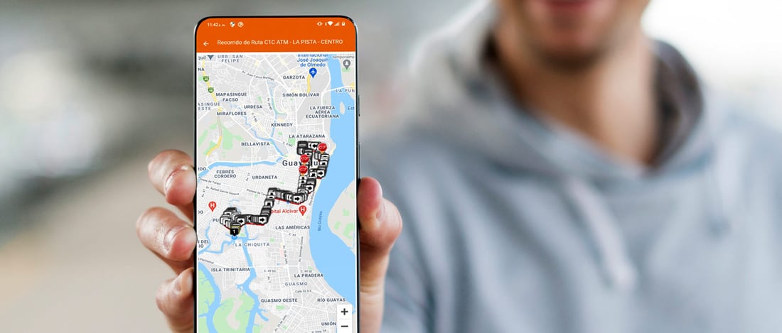 smartphone-celular-aplicación.plataforma-rastreo-gps