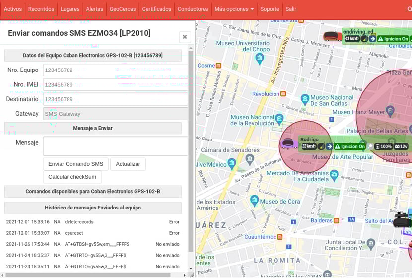 OnROUTING---ENVIO-COMANDOS