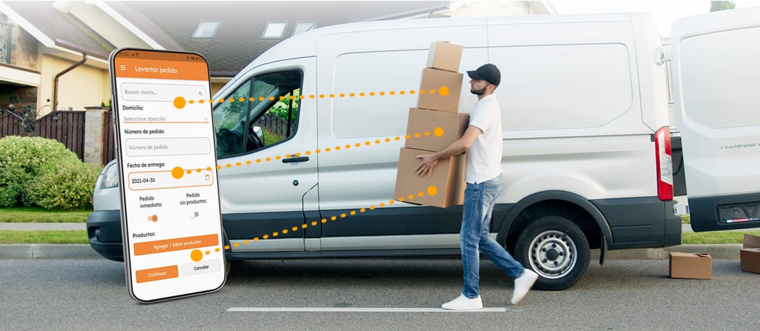 entregas-delivery-app-van-courier-ondelivery-redgps