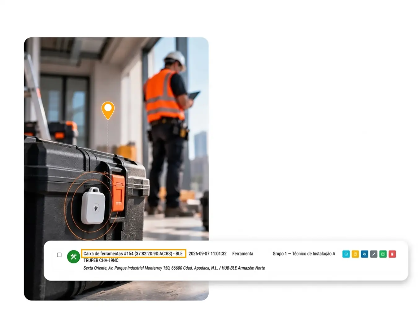 Localização de Ativos por meio da tecnologia BLE